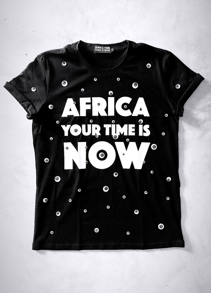 Phaphama ‘Awaken’ T-shirt (black)