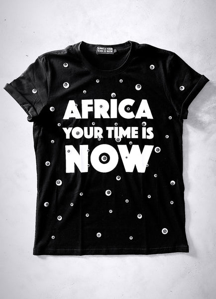 Phaphama ‘Awaken’ T-shirt (black)