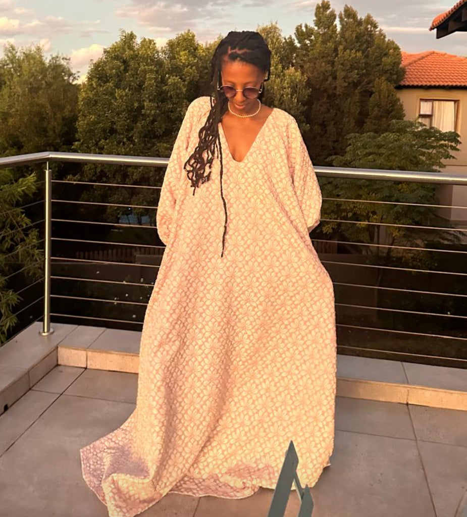Flawless Beige Kaftan