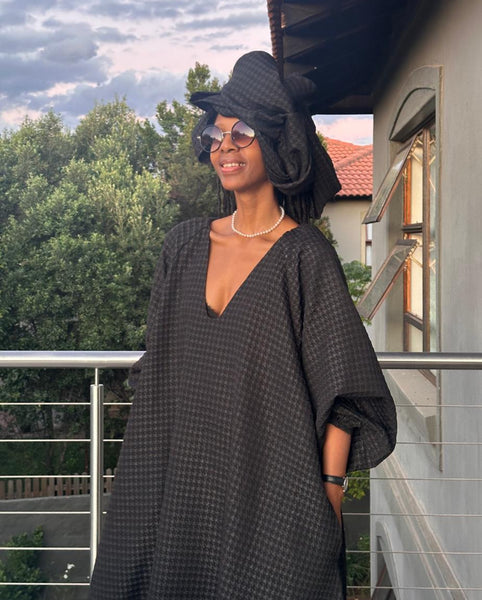 Flawless Noir Kaftan