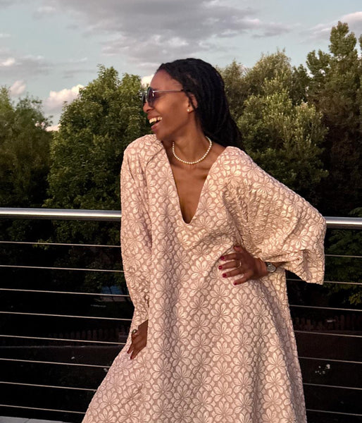 Flawless Beige Kaftan