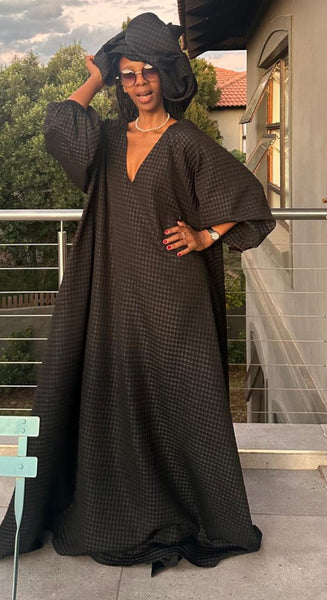 Flawless Noir Kaftan