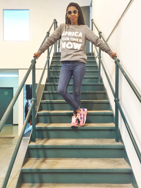 Grey melange AYTIN sweater