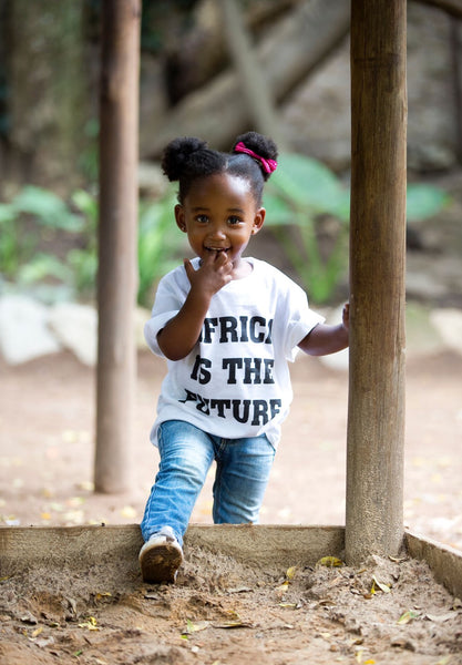 White AFRICA tee