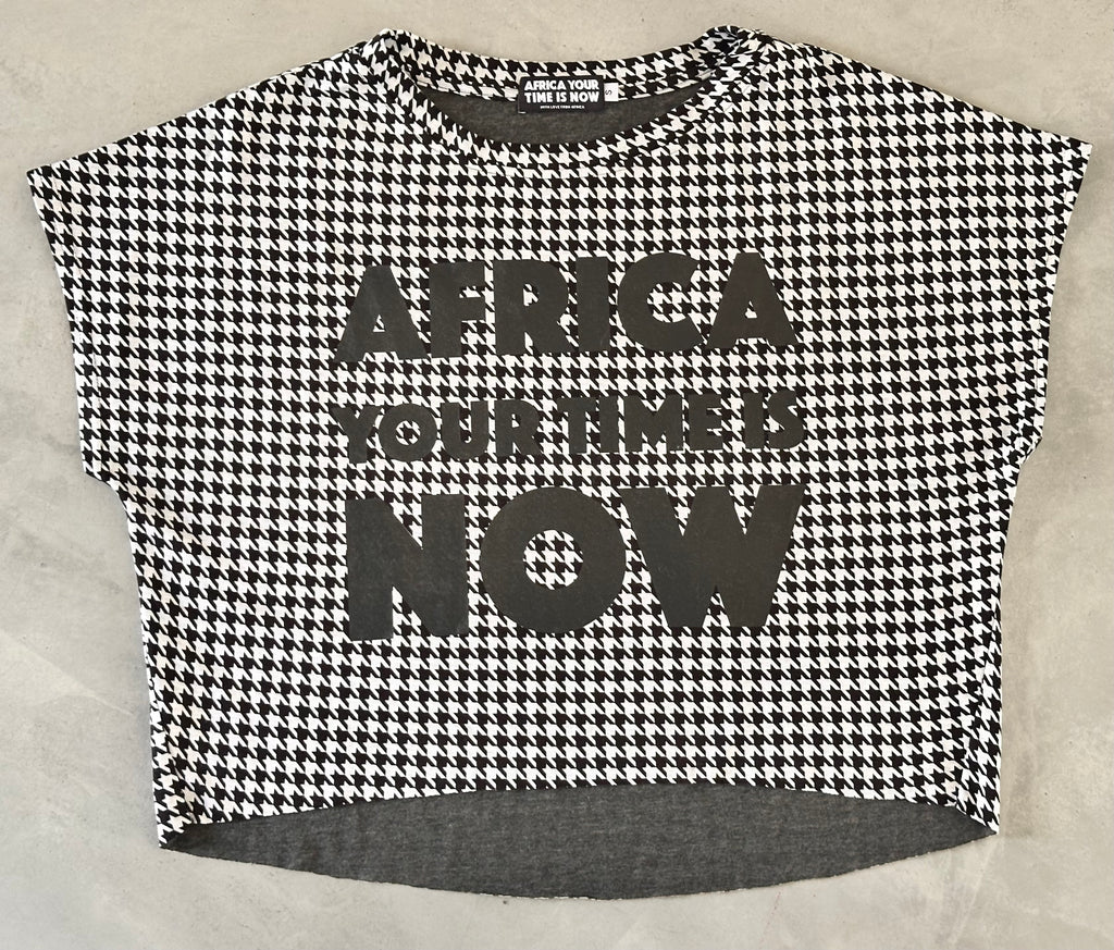 Black Guiga Crop Top