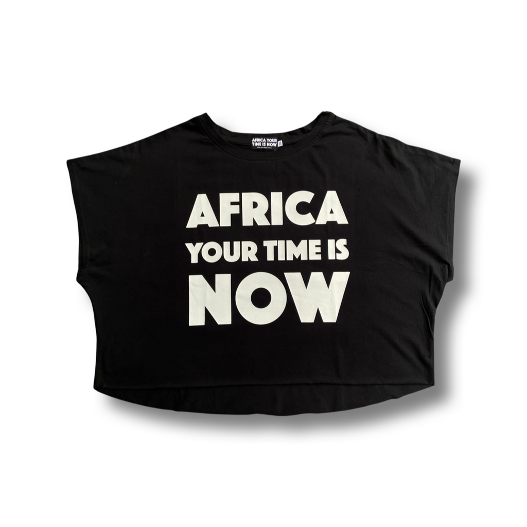 Africa cut sale out crop top