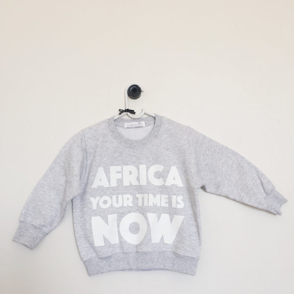Mini 'Africa Your Time Is Now' sweaters